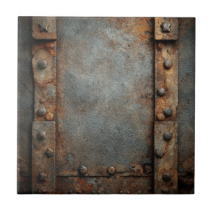 Azulejo Metal Industrial Rústico