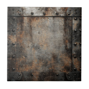 Azulejo Metal Industrial Rústico