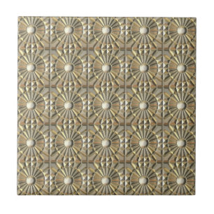 Azulejo Metales grabado en relieve solares