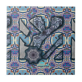 Azulejo Metalizado viviente n.o 2