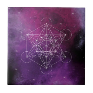 Azulejo Metatrón, chakra, zen, geométrico sagrado, ángel,