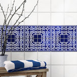 Azulejo Metro griego de esquina - Ornamento de clave grieg<br><div class="desc">Metro griego de esquina - Ornamento de clave griega</div>
