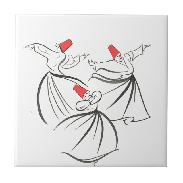 Azulejo Mevlana (Frente)