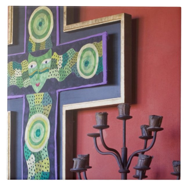 Azulejo México, estado de Guanajuato, San Miguel. Casa de  (Frente)