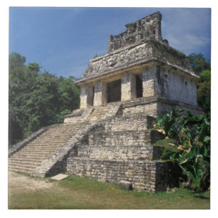 Azulejo México, provincia de Chiapas, Palenque. Templo de