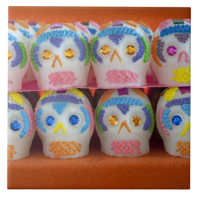 Azulejo México, provincia de Oaxaca, Oaxaca, mercado de Ab (Frente)