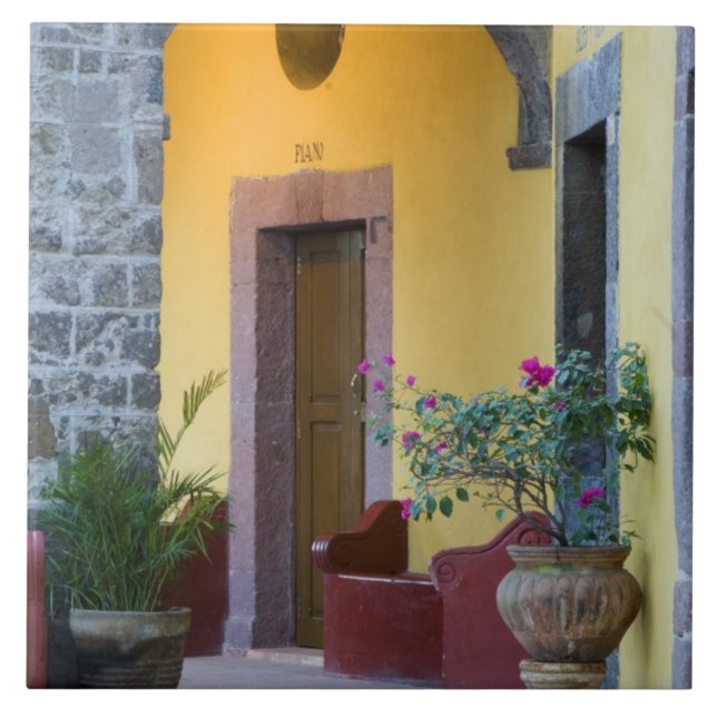 Azulejo México, San Miguel de Allende, entrada al Arco (Frente)