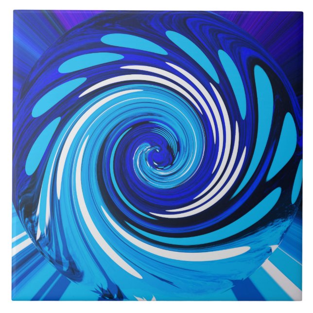 Azulejo Mezcla azul (Frente)