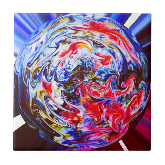 Azulejo Mezcla de cristal (Frente)