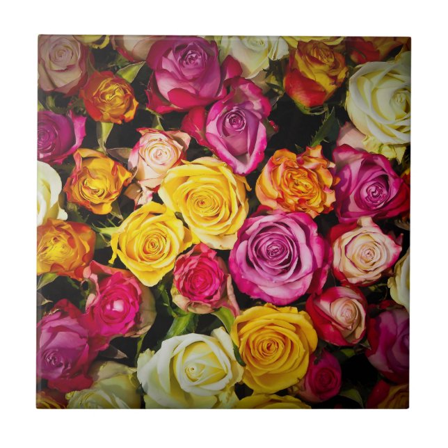 Azulejo Mezcla Rosa (Frente)