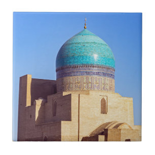 Azulejo Mezquita Kalyan - Bukhara, Uzbekistán, Asia Centra