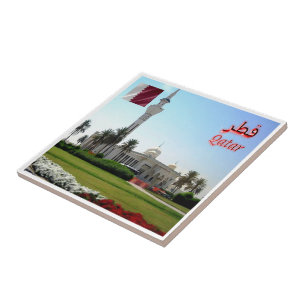 Azulejo Mezquita zQA005 en QATAR, Asia