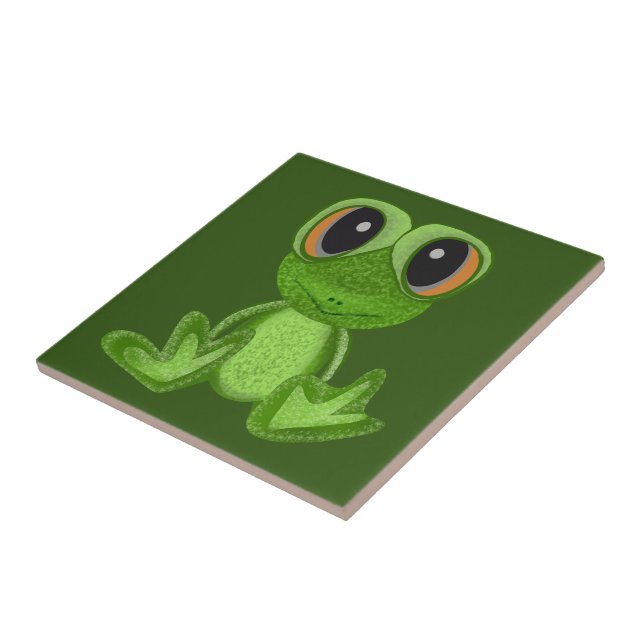 Azulejo Mi amigo de la rana verde (Lado)