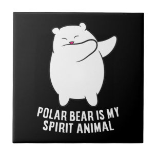 Azulejo Mi oso polar de animal espiritual