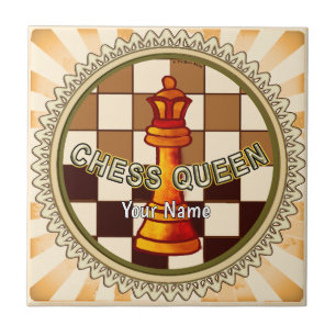 Azulejo Mi Reina de Ajedrez