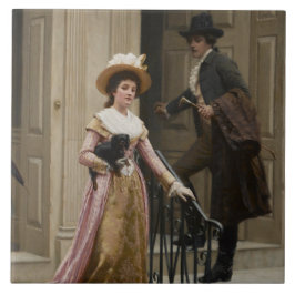 Azulejo Mi vecino de al lado (Pareja de vuelo) (Belleza)