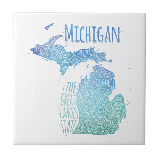 Azulejo Michigan (Frente)