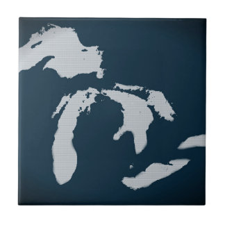 Azulejo Michigan y los Great Lakes