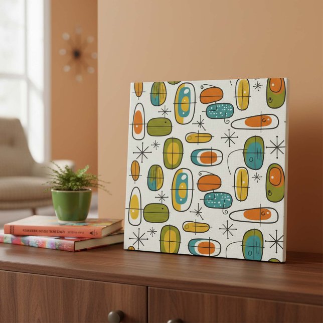 Azulejo Mid-Century Modern Boomerang Pattern #9 ID1224 (Subido por el creador)