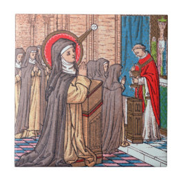 Azulejo Milagro de Bl. Imelda Lambertini (VVP 010)