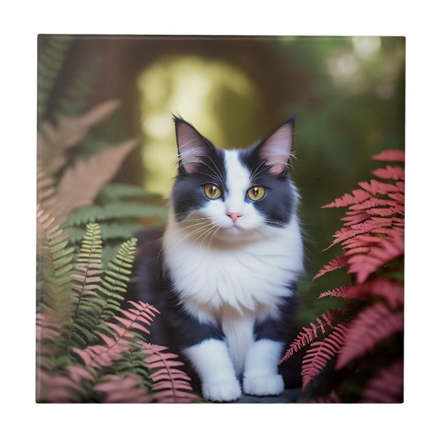 Azulejo Millie El Gato Ragdoll, (Frente)