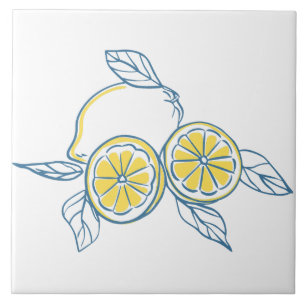 Azulejo Minimalista cítrico