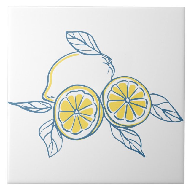 Azulejo Minimalista cítrico  (Frente)