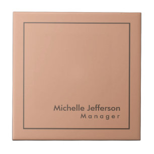 Azulejo Minimalista profesional elegante