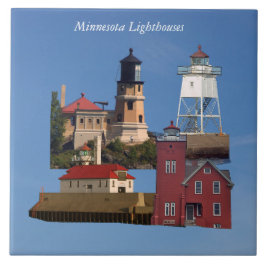 Azulejo Minnesota Lighthouses Tile