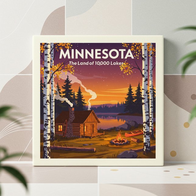 Azulejo Minnesota vintage (Subido por el creador)