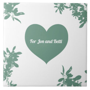 Azulejo Mint Green Ivy