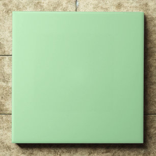 Azulejo Mint Green Soft Fresco de acento moderno