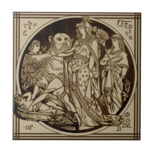 Azulejo Minton Repro John Moyr en su bíblico "Encontrar a
