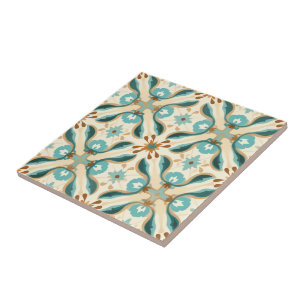 Azulejo Minty Mocha Mosaic
