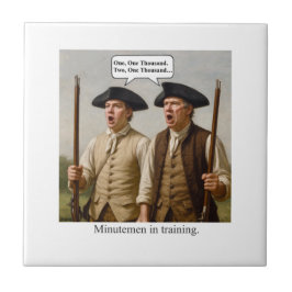 Azulejo Minutemen in training.