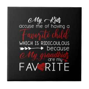 Azulejo Mis Hijos Me Acusan De Tener Un Hijo Favorito.