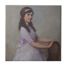 Miss Barbara de Selincourt (por Herbert James)