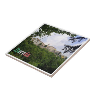 Azulejo MLS015 ISERNIA, Glimpse, Molise, Italia,