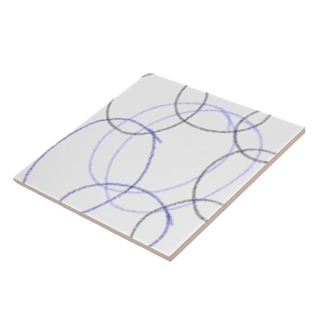 Azulejo Moda DE ESTILO MÍNIMO MODERNO MONOGRAM ELEGANTE SI (Lado)