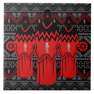 Azulejo Moda de MMIW Ayasha Patrón Suroeste Tile de cerá