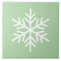 Moda festiva Copo de nieve nórdico blanco sobre ve