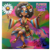 Moda Hippie De Mente Colorido Tejido Cerámico