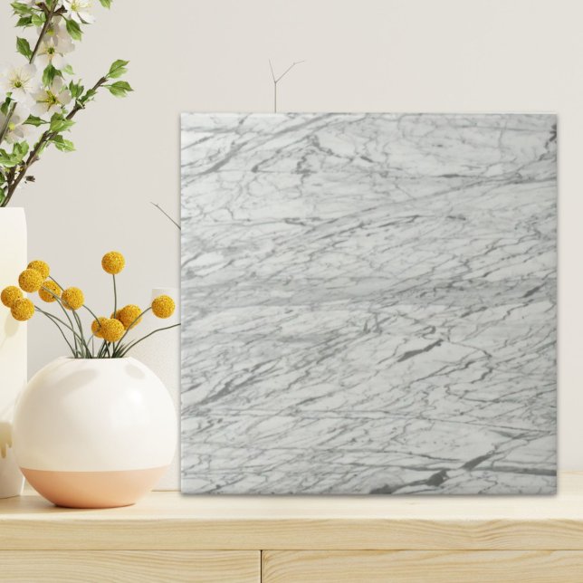 Azulejo moda moderna y minimalista de mármol gris (minimalist stylish modern chic grey marble ceramic tile)