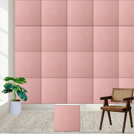 Azulejo Moda Pink Wood Grain Ceramic Tile