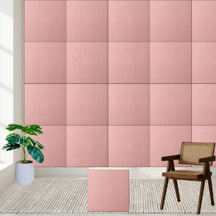 Azulejo Moda Pink Wood Grain Ceramic Tile