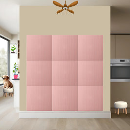 Azulejo Moda Pink Wood Grain Ceramic Tile