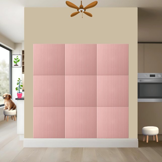 Azulejo Moda Pink Wood Grain Ceramic Tile (Subido por el creador)
