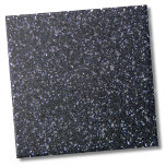 Azulejo Moda Purpurina negro<br><div class="desc">Elegante Glam Fashion Faux Black Purpurina Pattern Tile de cerámica. Ve por un simple look de purpurina negro, o usa este fondo para personalizar de tu propio logo o iniciales! Tenga en cuenta que se trata de un purpurina digital y no tiene textura. Qué lindo sería ver estas baldosas negras...</div>