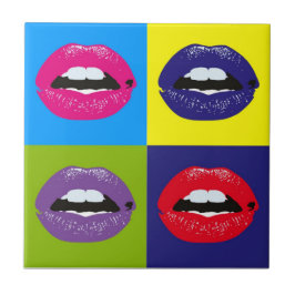 Azulejo Moda retro vintage elegante Hipster Pop Art