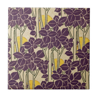 Azulejo Modelo #5 de Nouveau del arte